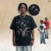 Loose Wide-fit Large Print Short-sleeve Men's T-shirt, Trendy Brand High-quality Half-sleeve T-shirt_viptrois.com