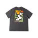 Beijie Wear American Trendy Brand 2025 Summer New Personalized Pattern Printed Round Neck Short Sleeved Men's T-shirt_viptrois.com