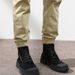 Men's Clothing casual trousers fat straight pants solid color all-matching overalls_viptrois.com