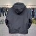 Men's Clothing Men's Premium Workwear Hooded Color-Block Jacket With Pockets - Waterproof Windbreaker For Youth & Casual Wear_viptrois.com