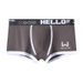 Pulse Men's Pure Cotton Youth Casual Boxer Briefs Four-Corner Underwear European And American Hot-Selling Exclusive_viptrois.com