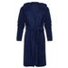 Men's Clothing Large Size Thickened Hooded Patch Pocket Short Winter Long Sleeve Nightgown_viptrois.com