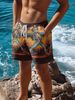 Unbeatable Quality Creative And Personalized Skull Print Men's Plus Size Beach Fitness Running Sports Basketball Shorts_viptrois.com