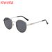 Round Frame Metal Frame Sunglasses Personalized Metal Hollow Leg Sunglasses T1282_viptrois.com