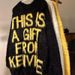 Letter Jacquard Seahorse Plush Sweater Men's Autumn/Winter Loose Knitted Sweater_viptrois.com