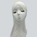 Women's Hijab solid color convenient bottoming hat with forehead cross for women, modal cotton headscarf_viptrois.com
