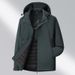 Men's Winter Velvet Thickened Warm Cold In The Elderly Removable Hat Cotton Coat_viptrois.com