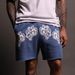 Men's Clothing Casual Shorts Summer New Sports Fitness Cotton Shorts Outdoor Basketball Training Trend Shorts_viptrois.com