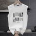 Men's Clothing Basketball Sports T Shirt Summer Men's Sleeveless Vest Couple Loose Fashion Waistcoat Sweatshirt Bottoming Top_viptrois.com