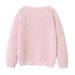 2021 Thin Children's Clothing Embroidered Hollow Cotton Children's Sweater European And American Foreign Trade Girls Knitted Cardigan Jacket_viptrois.com
