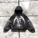 Pure Pure 2025 Independent Station New 3D Printed Goddess Pattern Hooded Drawstring Casual Loose Sweatshirt For Men_viptrois.com