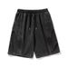 Men's Clothing Loose Leaf Split Design Denim Shorts Men Summer New Style Washed Old Fashion Brand Loose Casual Five Point Pants_viptrois.com