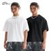 Men's Oversized Drop Shoulder T-Shirt – 240GSM Heavyweight Cotton, Box Fit, Streetwear Essential (XS-XXXL, Plain Color, Crew Neck)_viptrois.com