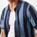 Cross Border Fashion Men's Polo Shirt Hollow Breathable Summer Knitted Sweater Top Cardigan_viptrois.com