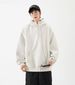 American Heavy Half-zipper Hooded Sweater Men's And Women's Trendy High Street Design Sense Spring And Autumn Sports Versatile Couple Jacket_viptrois.com