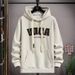 Teen Boys' Fleece Hoodie – Warm Winter Pullover With Kangaroo Pocket (M-3XL, Black/Khaki)_viptrois.com