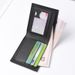 New Men's Wallet Men's Short Wallet Men's Youth Simple And Fashionable Multi-card Business Horizontal Splicing Wallet_viptrois.com