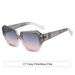 Men's Sunglasses Contrast Color Cat Eye Sunglasses For Women High End Summer Internet Celebrity New Large Frame Anti Ultraviolet_viptrois.com