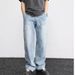 Men's Clothing high street jeans men's cleanfit washed lumberjack workwear jeans national trend vibe casual trousers men_viptrois.com