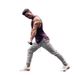 Men's clothing Fitness Running exercise leisure stretch close hoodie sport pants_viptrois.com