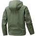 Men's Lightweight Utility Jacket – Waterproof Hooded Windbreaker With Zippered Pockets (M-5XL, Quick-Dry Polyester, Adjustable Drawstrings)_viptrois.com