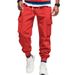 Men's Heavyweight Cargo Overalls – Multi-Pocket Utility Pants, Oversized Streetwear Style, Comfort Fit (S-XXXL_viptrois.com