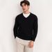 "Men's V-Neck Wool Sweater – Slim Fit Lightweight Pullover For Autumn & Winter, Business Casual Style"_viptrois.com