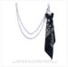 Rock Circle Bead Square Scarf Hip Hop Punk Metal Ring Pants Belt Waist Chain Trendy Men's Jeans_viptrois.com