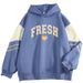American Style Color Block Sweatshirt For Men, Loose Fit, Niche Fresh Love, Pullover Outerwear, Cool And Handsome Top_viptrois.com