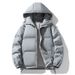 Unisex Thermal Hooded Jacket – Slim-Fit Puffer Coat With Hidden Pockets (S-3XL, 7 Colors, 200g Polyester Fill)_viptrois.com