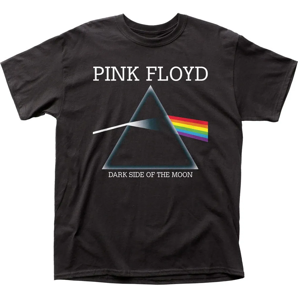 Pink Floyd The Dark Side Of The Moon T Shirt Mens Womens Tees Top Mens Rock And Roll Classic Black_viptrois.com