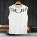Men's Clothing Sports Vest Men's Summer Loose Outer Wear Sleeveless T Shirt Boys Casual Wide Shoulder Waistcoat Top_viptrois.com
