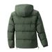 New Cotton Jacket Trendy Casual Stylish Loose Thickened Warm Hooded Men's Coat_viptrois.com