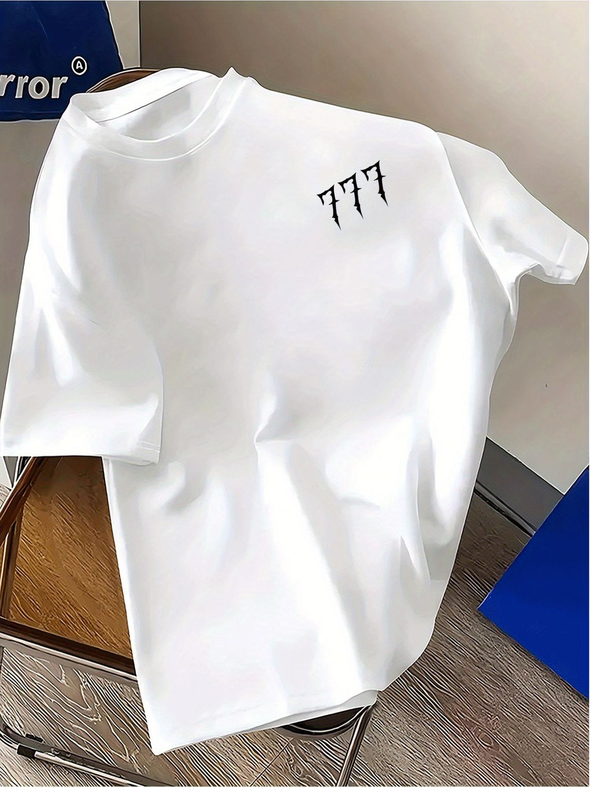 Maglietta Uomo 180g Cotone Stampa Creativa Collo Rotondo, Comoda Per Primavera Estate E Attività Outdoor_viptrois.com