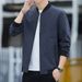 Monochrome Man- 2026 New Outerwear Trendy Slim Fit Spring Autumn Casual Camouflage Stand Collar Youth Jacket Men's Clothing_viptrois.com