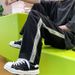 Men's Clothing Side Striped Casual Pants Men's New Ins Trendy Brand Loose Drooping Trousers High Street Straight Mopping Sports Pants_viptrois.com