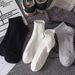 White Socks Men's Short Socks Solid Color Low Top Boat Socks Spring And Summer Deodorant Antibacterial Boys Sports Socks_viptrois.com