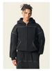 RS Men's 350G Hasselblad Boxy Zipper Cardigan Sweatshirt American Hip Hop Fleece Zipper Jacket Men_viptrois.com