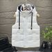Men's Clothing Cotton Vest Winter Men's New Style Hooded Cotton Waistcoat Vest Jacket Work Clothes Class Uniform Printing Logo_viptrois.com