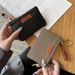 Wallet Card Cases Leather Coin Purse New Ultra Thin Exquisite Mini Compact Key Bag Coin Bag Ladies Short Wallet_viptrois.com