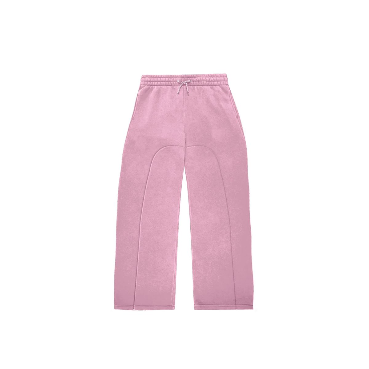 Y2K Men And Women's Casual Solid Color Sports Pants Zipper Sweater Sweatpants_viptrois.com