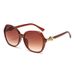 2025 New For Women With Advanced Sense, UV Protection, Square Round Face, Mother's Style, Red Gradient, Face_viptrois.com