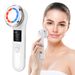 Portable micro current for cold hot skin rejuvenation, facial red blue light massage and lifting, imported into the_viptrois.com