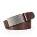 Men's Belts Men's Leather Belt Simple And Generous Canvas Belt Automatic Buckle Casual Trendy Men's Belt Fashionable And Versatile_viptrois.com