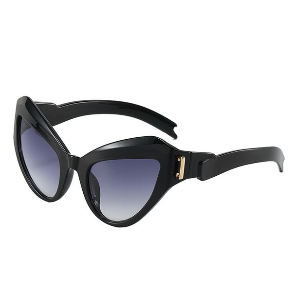 Cat Eye Sunglasses For Women – Large UV400 Frame, Gradient Color Lenses, Wrap-Around Design For Cycling & Fashion_viptrois.com