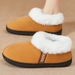 Athletic Shoes Slippers For Women Winter New Cross Border Wholesale Casual Women's Shoes Warm And Comfortable Home Plush And Thick Cotton Slippers_viptrois.com