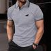 Men's Clothing New Men's T Shirt Classic Short Sleeve Polo Shirt Summer Tops Casual T Shirt Button Lapel Oversized_viptrois.com