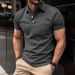 2025d Ins 2025 Summer Quick Sale With Chest Pocket Men's Sports Polo Shirt_viptrois.com