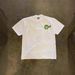 Retro Cartoon Frog Print Unisex Couple Short Sleeve T-Shirt Heavyweight Pure Cotton 250g Loose Fit Middle Finger Design Men's Clothing_viptrois.com
