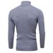 Loom Loom Cross-Border Foreig Trade Me's Kitted Hot-Sellig British Style Europea Versio Plus Size Turtleeck Sweater_viptrois.com